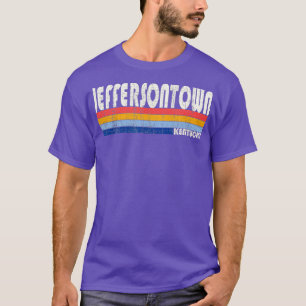 Camiseta Retro Vintage 70 estilo 80 Jeffersontown Kentucky