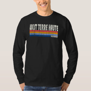 Camiseta Retro Vintage 70 estilo 80 West Terre Haute India