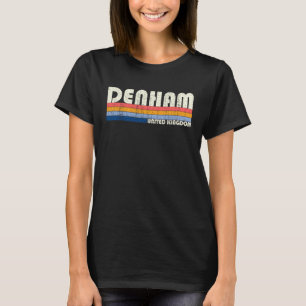 Camiseta Retro Vintage 70s 80s Style Denham Reino Unido