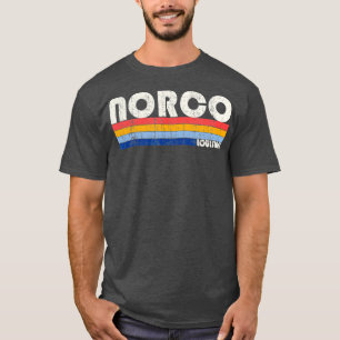 Camiseta Retro Vintage 70s 80s Style Norco Louisiana 