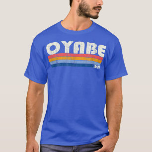 Camiseta Retro Vintage 70s 80s Style Oyabe, Japan 
