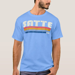 Camiseta Retro Vintage 70s 80s Style Satte, Japan 