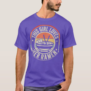Camiseta Retro Vintage A Esta Chica Le Encanta Su Rame Grac