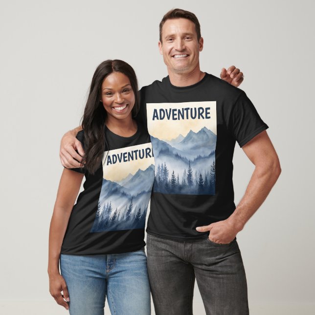 Camiseta Retro Vintage al Aire Libre (Unisexo)