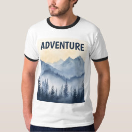 Camiseta Retro Vintage al Aire Libre