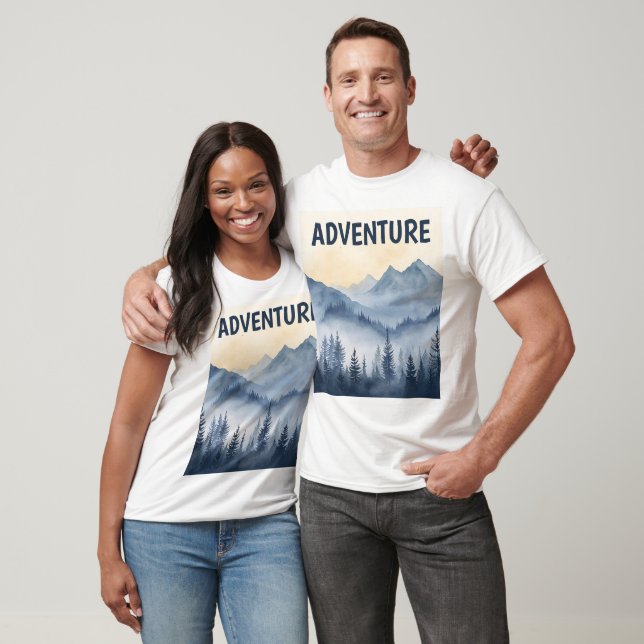 Camiseta Retro Vintage al Aire Libre (Unisexo)