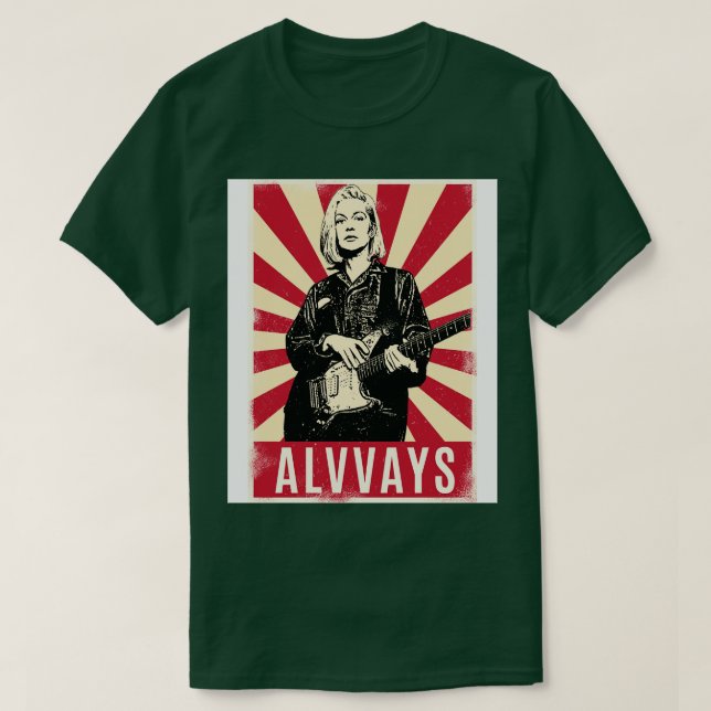 Camiseta Retro Vintage Alvays TShirt (Diseño del anverso)