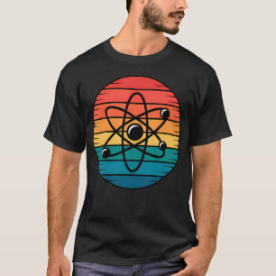 Camiseta Retro Vintage Átomo Ciencia Física