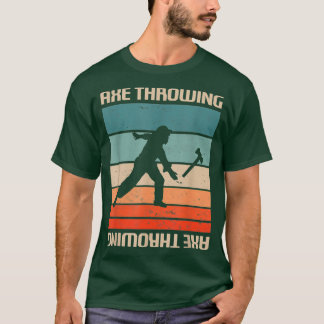 Camiseta Retro Vintage Ax Throwing Player 2