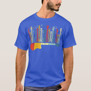Camiseta Retro Vintage Best Grandmother Ever Guitar Lover G