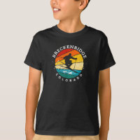 Camiseta Retro Vintage Breckenridge Colorado