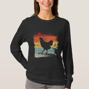 Camiseta Retro Vintage Chicken Chicken Egg