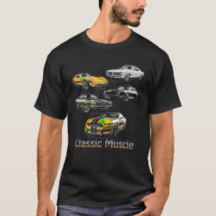Camiseta retro vintage clásica estadounidense para