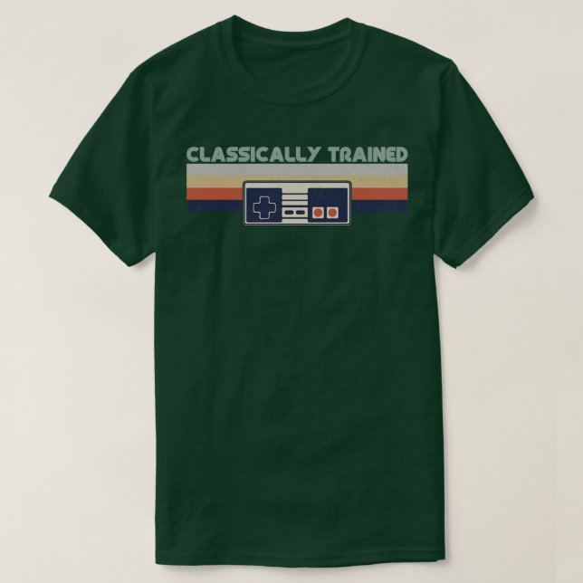 Camiseta Retro Vintage Clásicamente Capacitado (Diseño del anverso)