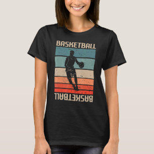 Camiseta Retro Vintage Classic Basketball Player
