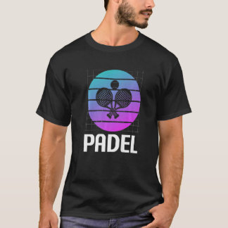 Camiseta Retro Vintage Classic Padel Player