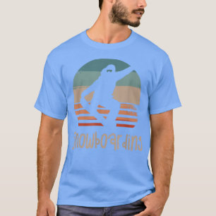 Camiseta Retro Vintage Classic Snowboarding Snowboard Snowb