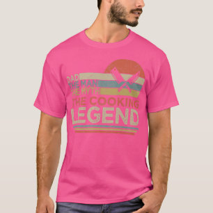 Camiseta Retro Vintage Cocina Papá Padre Día