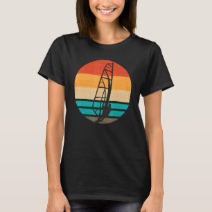 Camiseta Retro Vintage Colores Sunset Windsurf S