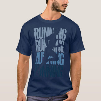 Camiseta Retro Vintage Corriendo Para Corredores Maratonian
