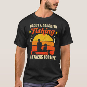 Camiseta Retro Vintage Daddy Daughter Fiebre Partner Para L