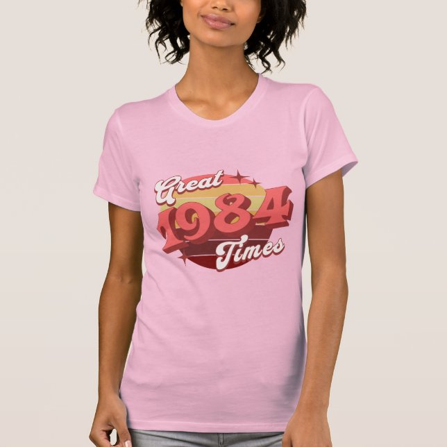 Camiseta Retro Vintage de los 80 (Anverso)