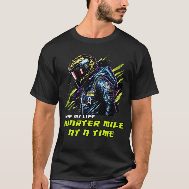 camiseta retro vintage de motocicleta (Anverso)