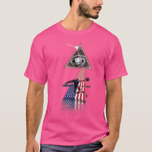 Camiseta Retro Vintage de mujeres Prisma Umar Pabellón de a