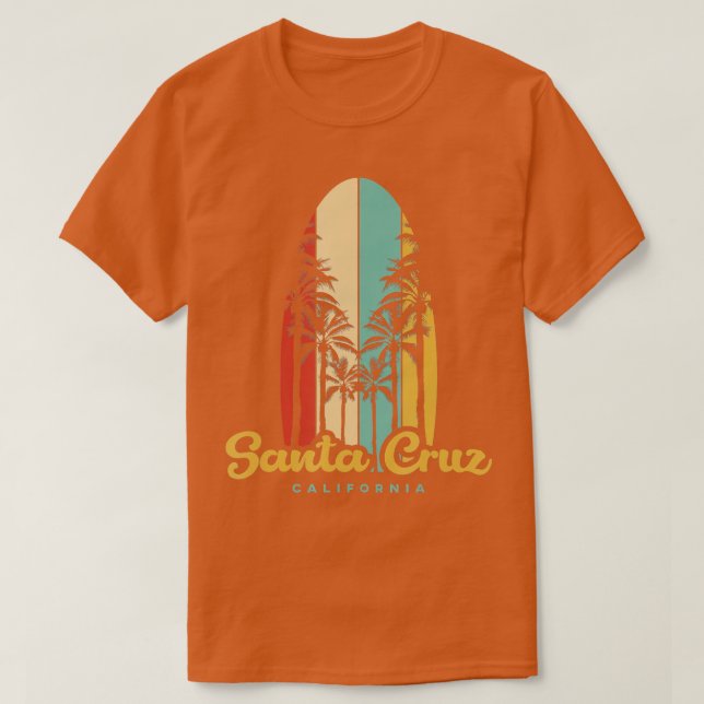 Camiseta Retro vintage de Santa Cruz (Diseño del anverso)