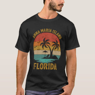 Camiseta Retro Vintage de vacaciones familiares Anna Maria 