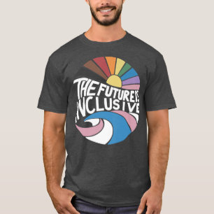 Camiseta Retro Vintage El Futuro Es Inclusivo Lgbt Gay Rig