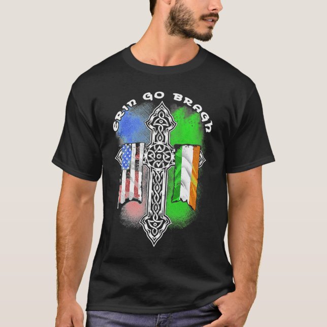 Camiseta Retro Vintage Erin Go Bragh (Anverso)