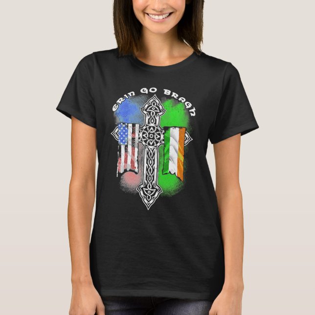 Camiseta Retro Vintage Erin Go Bragh (Anverso)