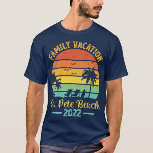 Camiseta Retro Vintage Family Vacation 2022 Florida St 