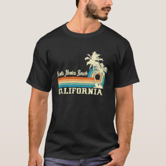 Camiseta Retro Vintage Family Vacation California Santa Mon