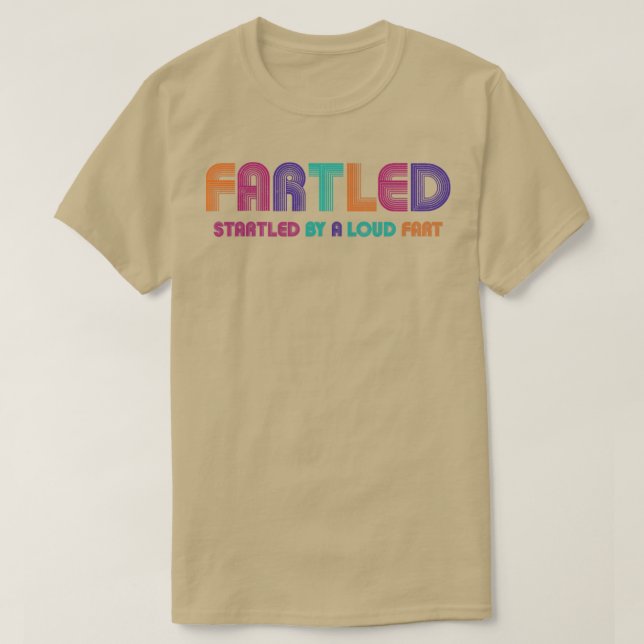 Camiseta Retro Vintage Fartado (Diseño del anverso)