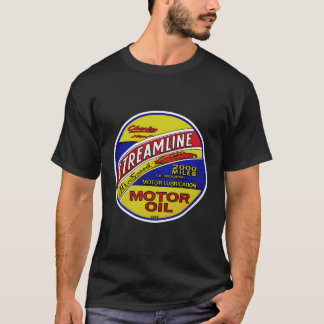 Camiseta Retro Vintage Gas Streaming Motor Oil Car Bikes G