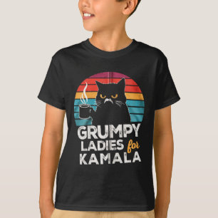 Camiseta Retro Vintage Grumpy Ladies Para Kamala Zip Hoodie