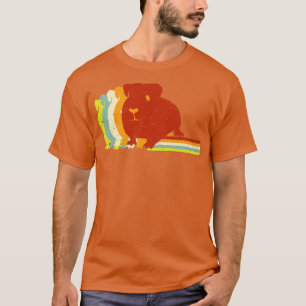 Camiseta Retro Vintage Guinea Pig, Animal Lover Premium T-S