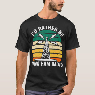 Camiseta Retro Vintage Ham Radio Amateur Radio Operator