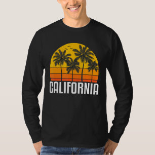 Camiseta Retro Vintage Hombres California Hombres 1