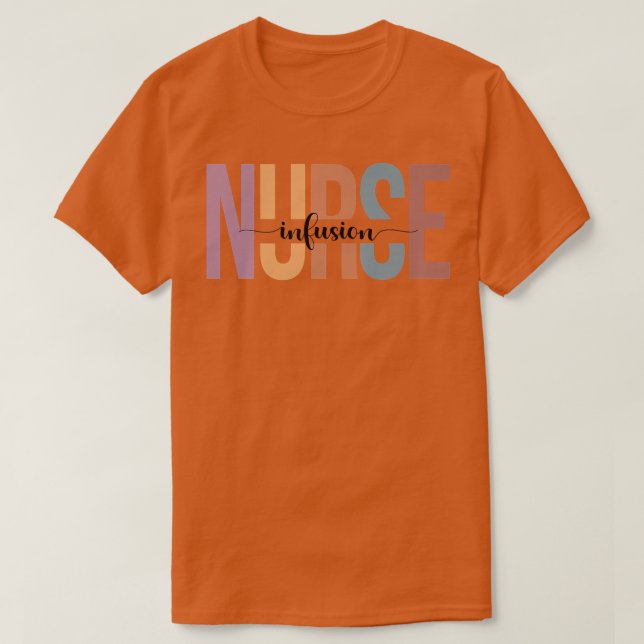 Camiseta Retro Vintage Infusion Nurse Appreciation Stethosc (Diseño del anverso)