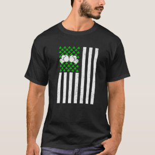 Camiseta Retro Vintage Irlandés Bandera USA Deporte Boxeo S
