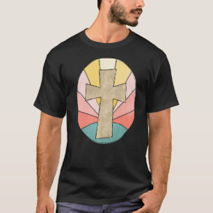 Camiseta Retro Vintage Jesús Cruzado Cristiano Creo Chris