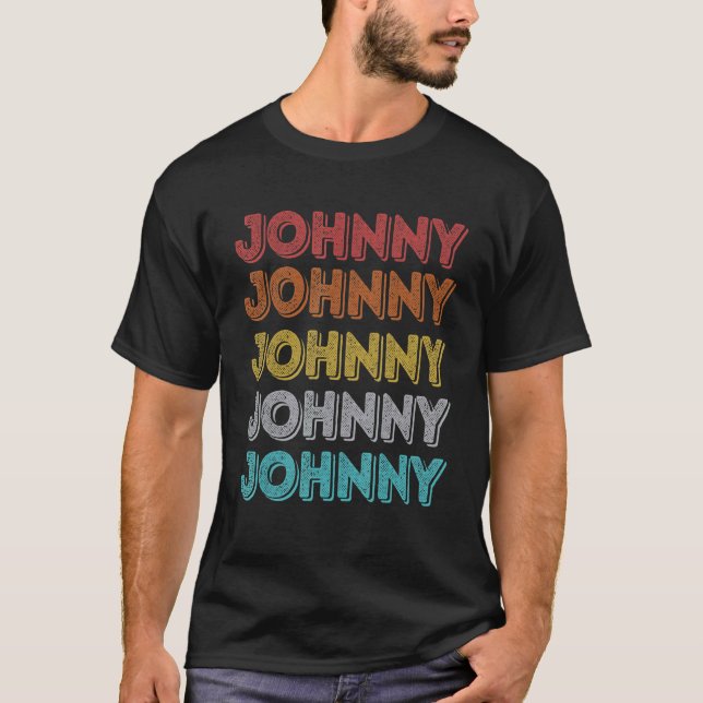 Camiseta Retro Vintage Johnny (Anverso)
