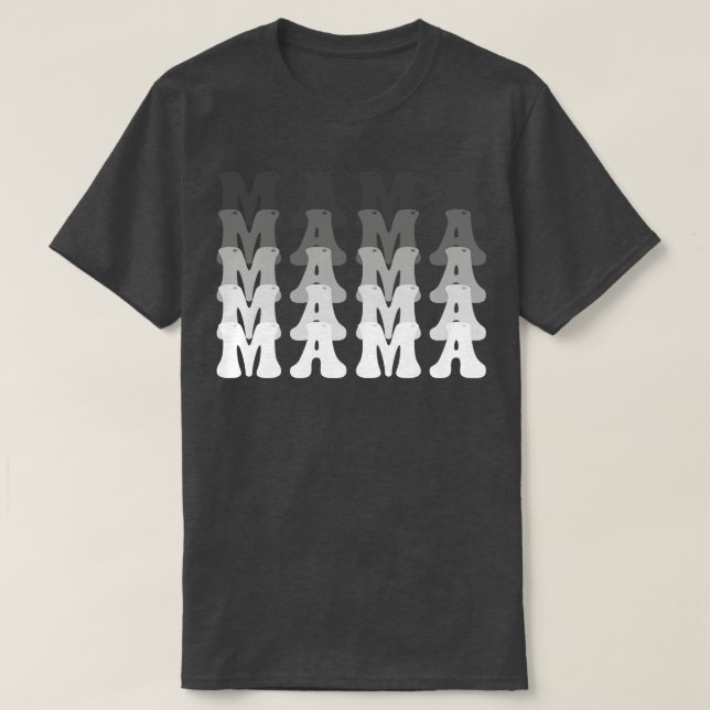 Camiseta Retro Vintage Mama 13 (Diseño del anverso)