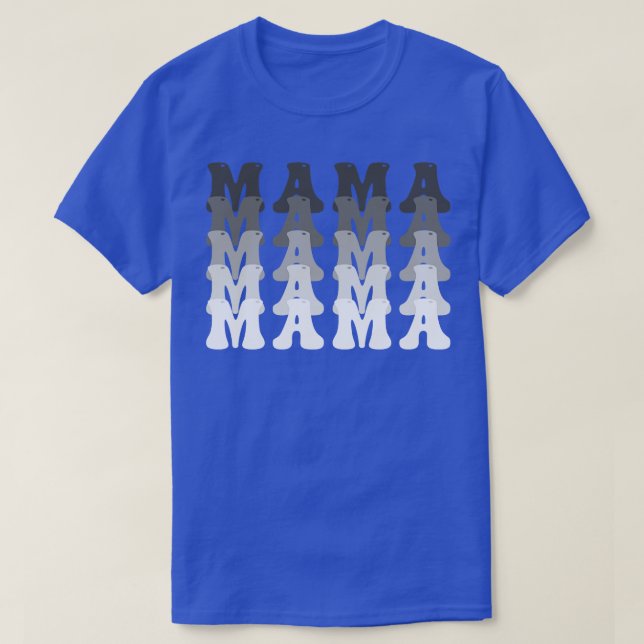 Camiseta Retro Vintage Mama 16 (Diseño del anverso)