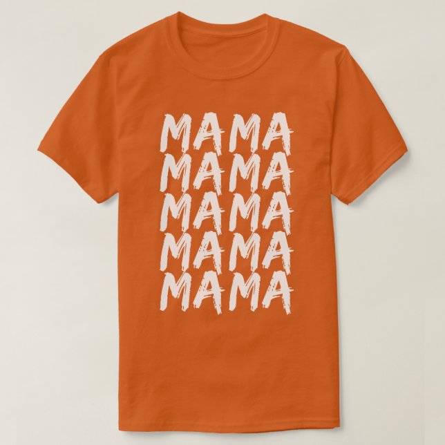 Camiseta Retro Vintage Mama 28 (Diseño del anverso)