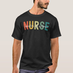 Camiseta Retro Vintage Medical MSN Master de Ciencias Nursi