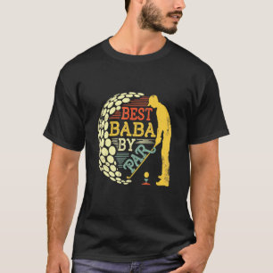 Camiseta Retro Vintage Mejor Baba De Par Men Golfing Golf